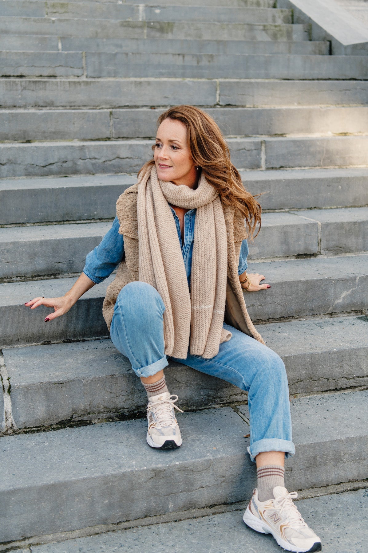 Tracey Scarf Essential FW23 - 100% alpaca