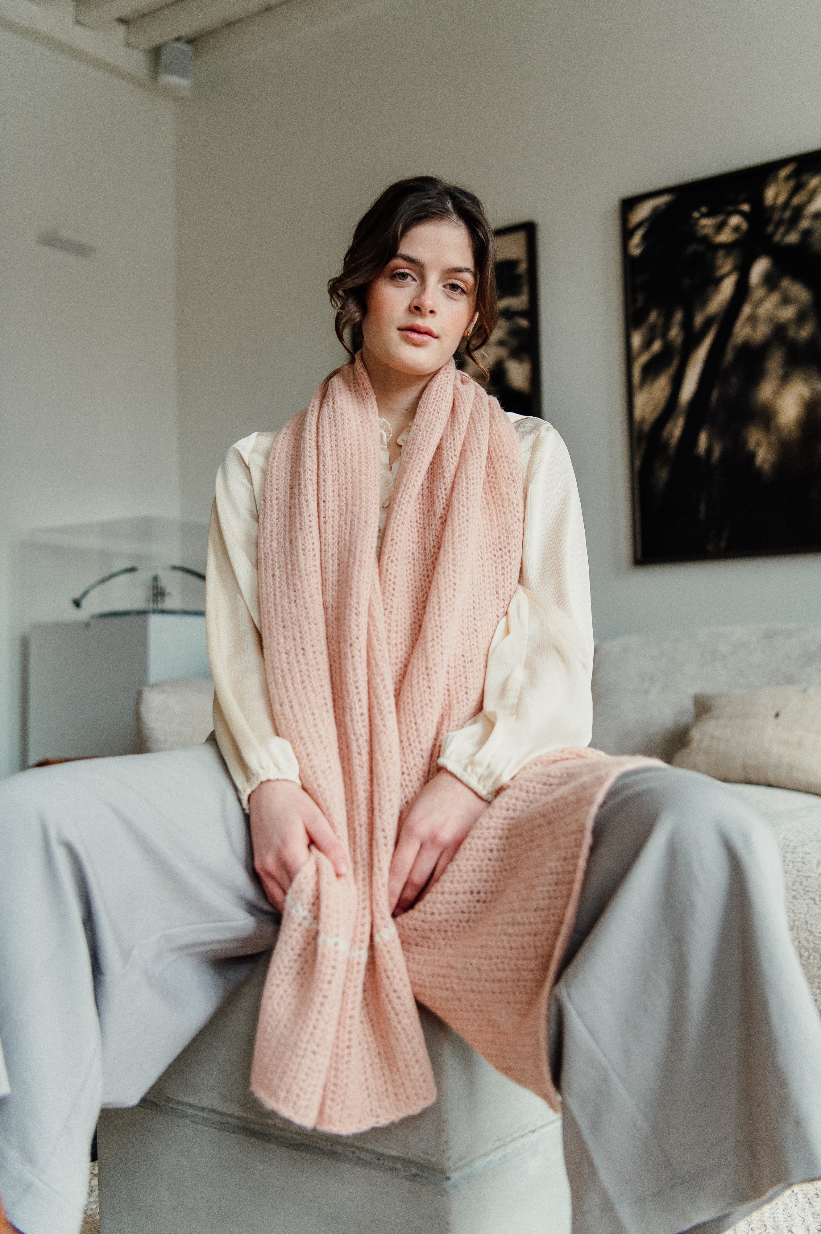 Tracey Scarf Essential FW23 - 100% alpaca