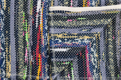 New Handwoven Sari Placemat set of 4 (Dark Vibes)