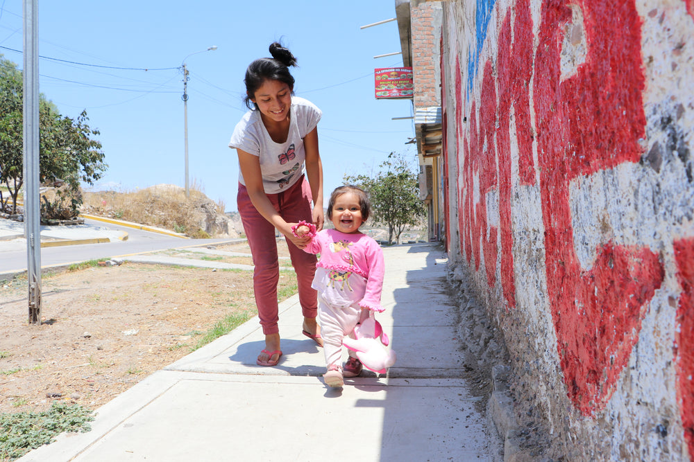 The girls shelter in government hands