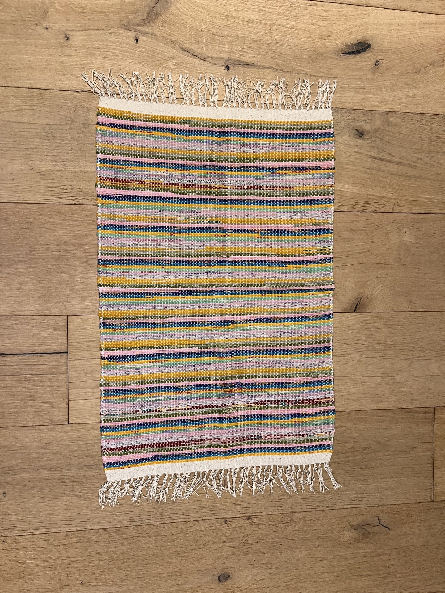 New Handwoven Sari Showermat -(Eclectic)